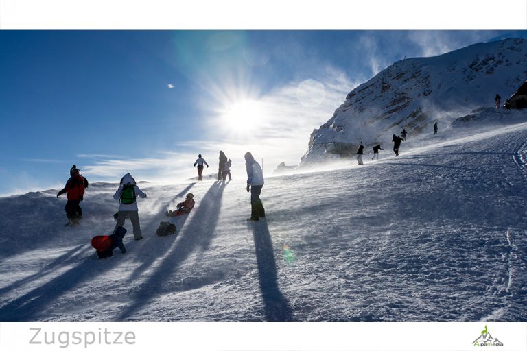 Zugspitze Skigebiet bei Garmisch-Partenkirchen