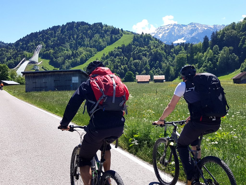 Radfahren im Zugspitzland